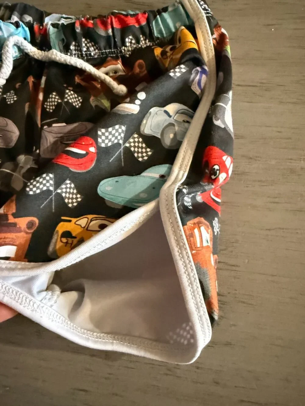 Disney Cars Track swim shorts